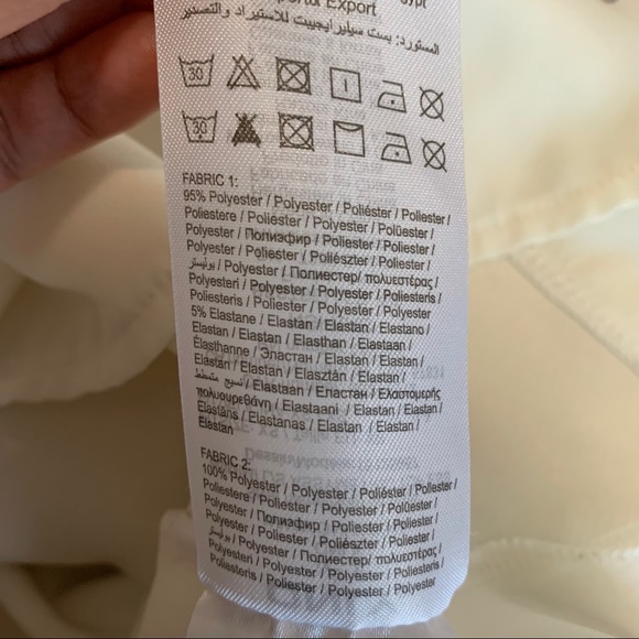 3 for $15 Only White Asymmetrical Top - Picture 7 of 7